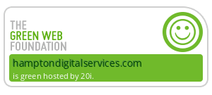 Hampton Digital Services Green Web Foundation verified